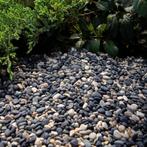 Naturel blend pebbles Grijs-geel, Tuin en Terras, Ophalen of Verzenden, Nieuw, Kalksteen