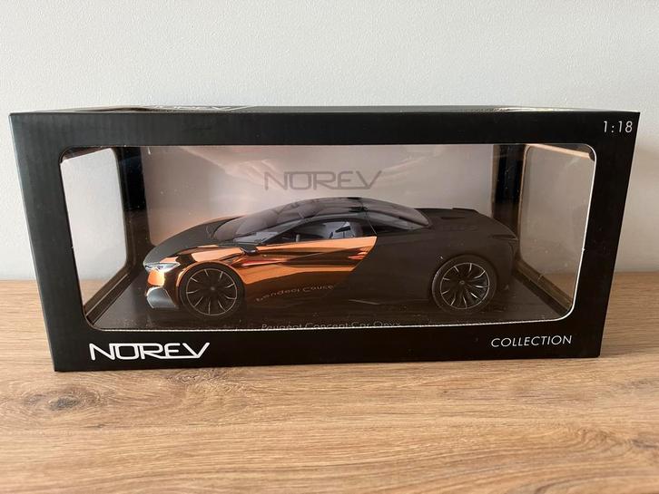 Norev Peugeot Onyx Concept Car 1:18, Hobby en Vrije tijd, Modelauto's | 1:18, Zo goed als nieuw, Auto, Norev, Ophalen of Verzenden