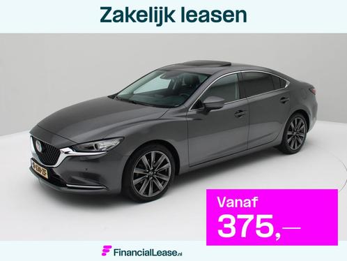 Mazda 6 2.0 SkyActiv-G 165 Luxury Open Dak/Camera/HUD, Auto's, Mazda, Bedrijf, Lease, Financial lease, 360° camera, ABS, Adaptive Cruise Control