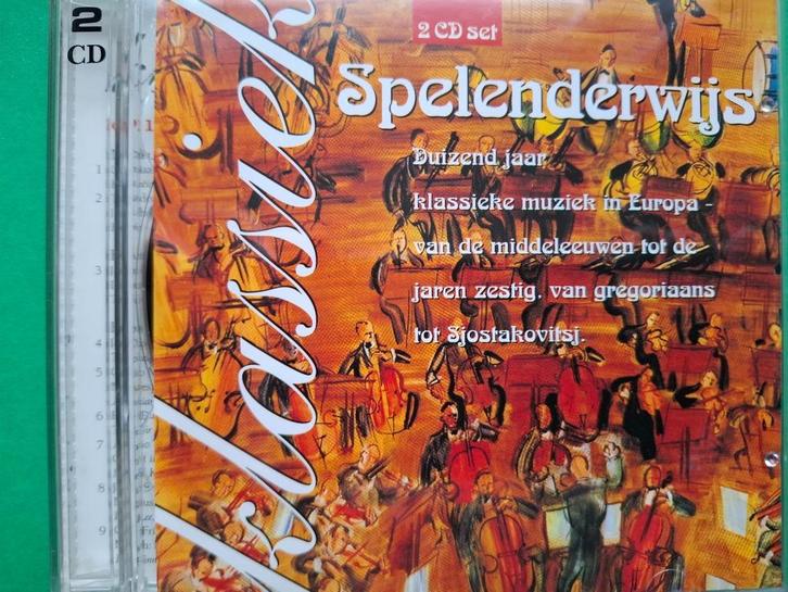 SPELENDERWIJS - KLASSIEK VAN SCHUBERT TOT SJOSTAKOVITSJ  (2), Cd's en Dvd's, Cd's | Kinderen en Jeugd, Zo goed als nieuw, Muziek