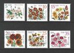DDR 2737-2742 bloemen planten natuur 1982 serie PF, Dier of Natuur, Verzenden, Postfris