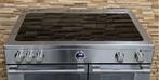 Luxe Fornuis stoves 90cm rvs INDUCTIE 3 ovens 5 zones, 60 cm of meer, Ophalen of Verzenden, Zo goed als nieuw, Energieklasse A of zuiniger