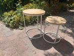 Ronde bijzettafelset, Minder dan 45 cm, Minder dan 55 cm, Rond, Ophalen of Verzenden
