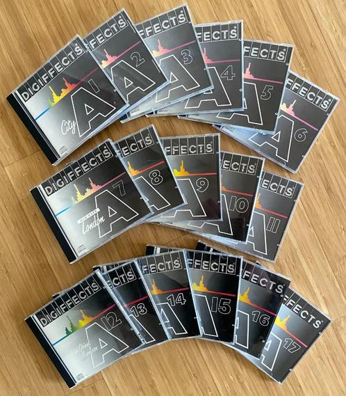 96x Digiffects geluidseffecten CD’s, samen €150, Cd's en Dvd's, Cd's | Overige Cd's, Gebruikt, Ophalen of Verzenden