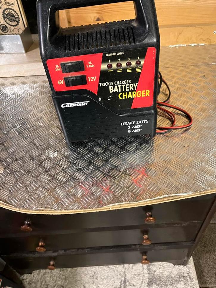 Carpoint Acculader 6V/12V, Auto-onderdelen, Accu's en Toebehoren, Universele onderdelen, Gebruikt, Ophalen