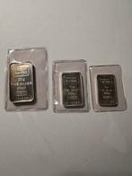 Credit Suisse 20/10/5 gram, Ophalen of Verzenden, Zilver