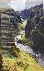 River Through Gorge - Elsa H. Lyons Gedicht hoogwaardige afd, Ophalen of Verzenden