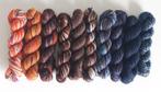 Restjes sokkenwol - 10 x 10 gram - Pakket 3, Ophalen of Verzenden, Nieuw, Breien of Haken, Wol of Garen