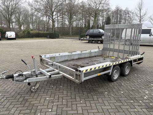 Henra Machinetransporter 350x190 cm 3500 kg 2022 transporter, Auto diversen, Aanhangers en Bagagewagens, Gebruikt