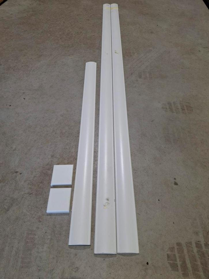 30 Sets Afwerklijsten met Neuten voor deurkozijnen., Doe-het-zelf en Verbouw, Plinten en Afwerking, Nieuw, Lijsten, Mdf, 100 tot 150 cm