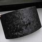NIEUWE velvet lampenkap met croco stof zwart kleur ovaal, Nieuw, Minder dan 25 cm, Ophalen of Verzenden, Zwart