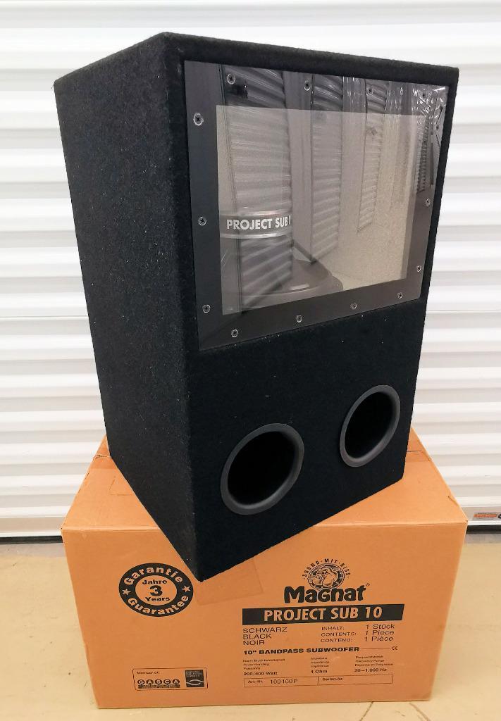 Hogedruk Bass-reflex Subwoofer 400 watt, Auto diversen, Autospeakers, Nieuw, Ophalen of Verzenden