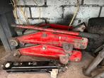 Autokrikken (set van 3), Auto diversen, Krikken, Ophalen, Zo goed als nieuw, Mechanisch, Garagekrik