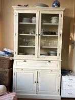 Witte/crème buffet kast / secretaire cabinet, Huis en Inrichting, Ophalen, Gebruikt, 100 tot 150 cm, 200 cm of meer