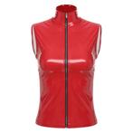 Dames rode kunstleren bodywarmer / wetlook lak vrouwen sexy, Nieuw, Verzenden, Rood