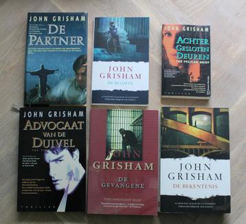 6 legal thrillers van John Grisham beschikbaar voor biedingen