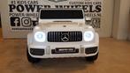 Mercedes G63 AMG 24volt elektrische kinderauto 2 persoonsWIT, Nieuw, Ophalen of Verzenden