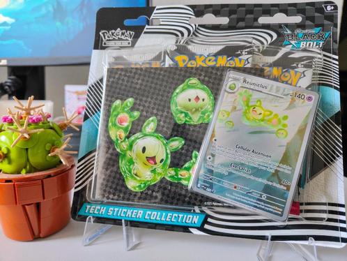 Black Bolt Tech Sticker Collection Reuniclus Promo ETB, Hobby en Vrije tijd, Verzamelkaartspellen | Pokémon, Nieuw, Boosterbox
