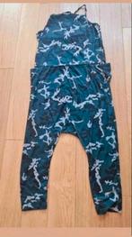 Blauw tijgerprint jumpsuit, Kleding | Dames, Ophalen of Verzenden, Zo goed als nieuw, Maat 46/48 (XL) of groter, Blauw