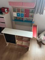 Houten speelgoed winkeltje (incl accessoires), Ophalen, Zo goed als nieuw, Poppenhuis