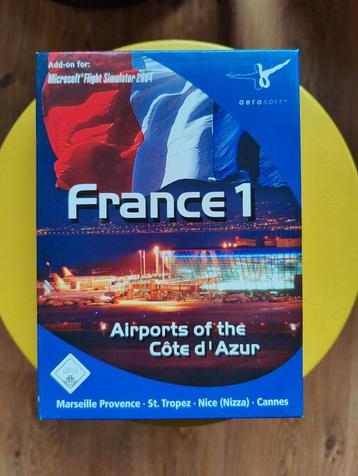 Flight Simulator 2004 - Addon - France 1 - Old-school games beschikbaar voor biedingen