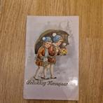 Ansichtkaart Gelukkig Nieuwjaar (poststempel Kesteren 1927), Verzamelen, Ophalen of Verzenden, 1920 tot 1940, Overijssel