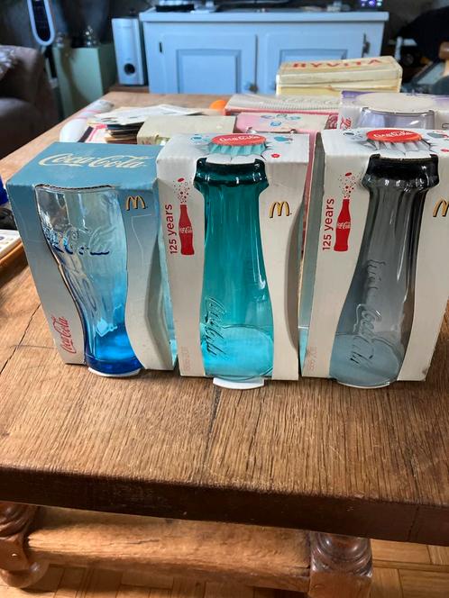 Coca-Cola McDonald's Glazen 2011 - 125 Jaar Jubileum Set NIB, Antiek en Kunst, Antiek | Glas en Kristal, Ophalen of Verzenden