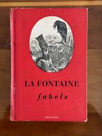 La Fontaine fabels, geïllustreerd, uitgeverij Boucher 1945, Ophalen of Verzenden, Gelezen