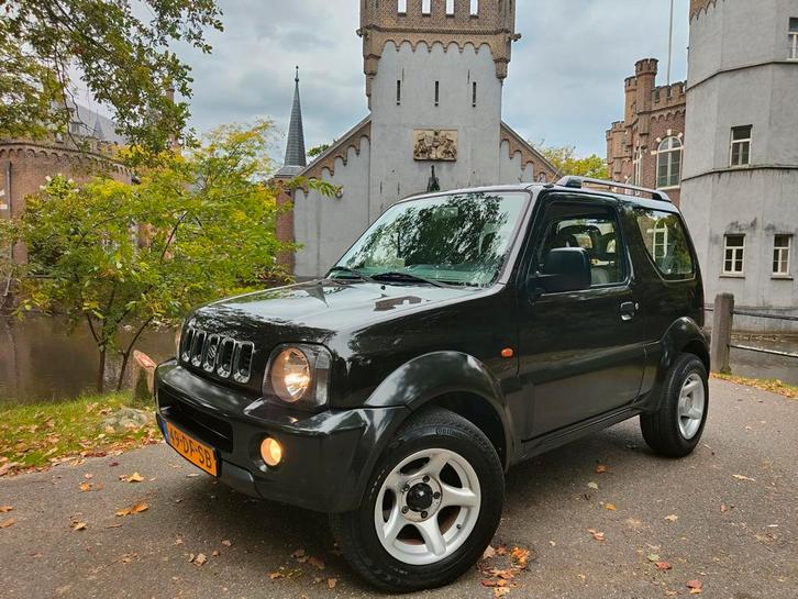 Suzuki Jimny 1.3 JLX 4WD AUTOMAAT/AIRCO / APK 10-2026 !!!, Auto's, Suzuki, Bedrijf, Jimny, 4x4, Airbags, Airconditioning, Bluetooth