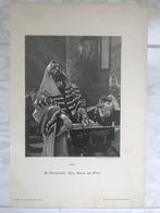 Stanisław Grocholski: Dem Herrn sei Ehre!, 23x18cm., 1895., Antiek en Kunst, Kunst | Etsen en Gravures, Ophalen of Verzenden