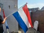 Vlag incl stok 2m, Ophalen, Gebruikt