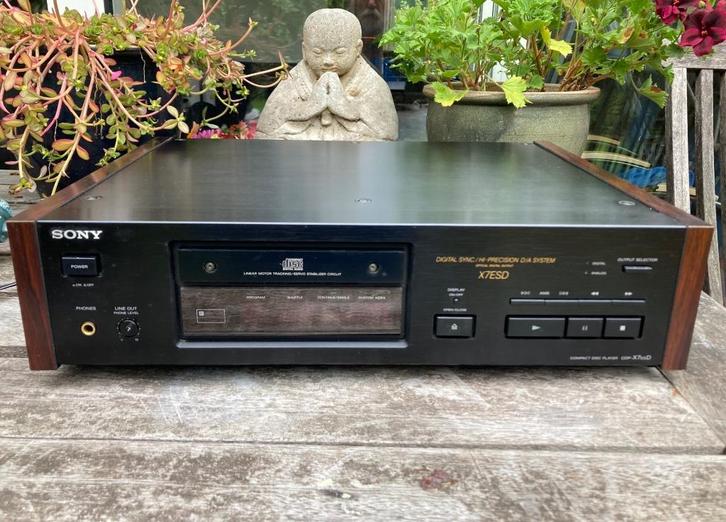 Sony cdp X7ESD met remote RM-D770 (uitdunnen verzameling), Audio, Tv en Foto, Cd-spelers, Gebruikt, Sony, Ophalen