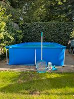 Bestway stalen zwembad 3x2 meter uit 2025, Tuin en Terras, Ophalen, Zo goed als nieuw, 200 tot 400 cm, Rechthoekig