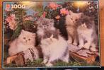 Puzzel katten, Ophalen of Verzenden, 500 t/m 1500 stukjes, Gebruikt, Legpuzzel
