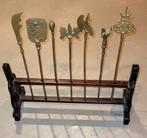 Miniatuur Chinese Wapenset op Standaard, Antiek en Kunst, Ophalen of Verzenden