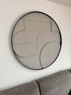 WOOOD Fiona Rond Schilderij - Kleur: Mist ø115cm, Huis en Inrichting, Ophalen, Zo goed als nieuw