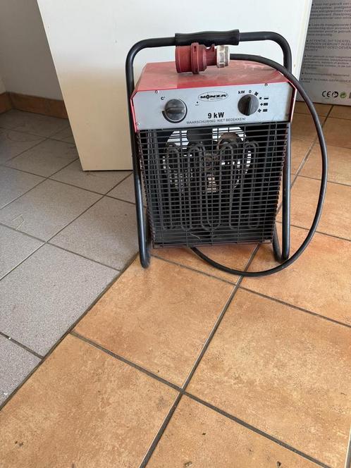Monza Ventilatorkachel 9kW, Doe-het-zelf en Verbouw, Gereedschap | Overige machines, Gebruikt, Ophalen of Verzenden