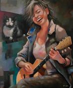 Gitarist, Antiek en Kunst, Ophalen of Verzenden