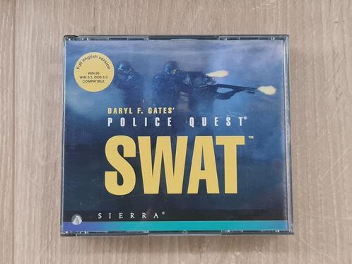 Daryl F. Gates' SWAT Police Quest - 1995 - Sierra - 4 CD, Spelcomputers en Games, Games | Pc, Gebruikt, 1 speler, Ophalen of Verzenden
