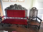 antieke bankstel en stoel, Ophalen