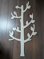 Kapstok boom wit hout kinderkamer, Ophalen, Gebruikt, Hout