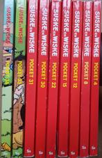 9 x suske en wiske pocket uitgaves,  21 verhalen / albums, Meerdere stripboeken, Ophalen of Verzenden, Gelezen
