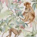 Ashford&Sons behang Jeroen/ aap., Huis en Inrichting, Ophalen of Verzenden, 10 tot 25 m², Bruin