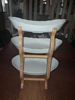 Etagere met drie plateau's., Ophalen of Verzenden, Zo goed als nieuw