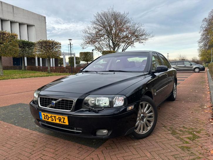 Volvo S80 2.5 T automaat 2006 Zwart, Auto's, Volvo, Particulier, S80, ABS, Airbags, Airconditioning, Android Auto, Apple Carplay