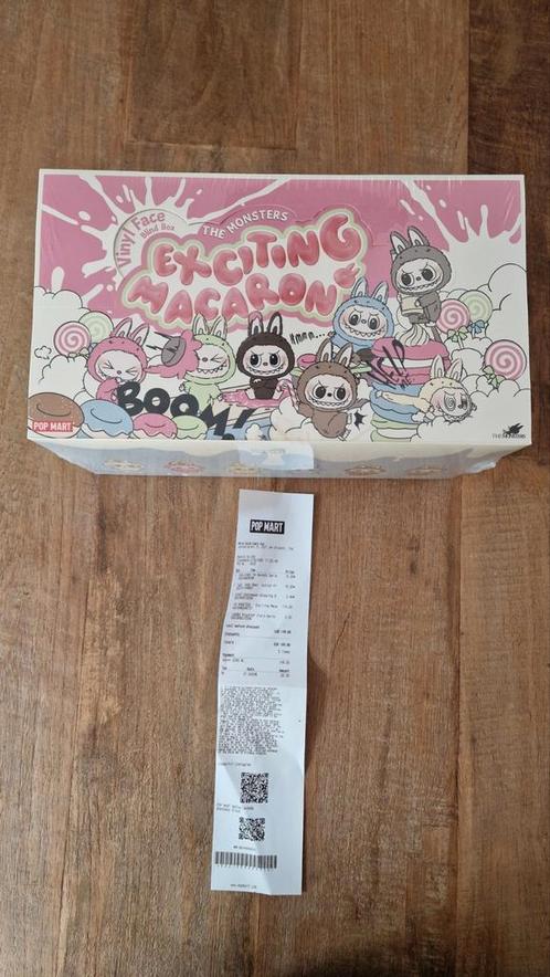 Pop Mart Labubu The Monsters Exciting Macarons Sealed Case, Verzamelen, Poppetjes en Figuurtjes, Nieuw, Ophalen of Verzenden