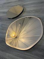 Light & Living organische spiegels set, Huis en Inrichting, Woonaccessoires | Spiegels, Ophalen, Rond, Zo goed als nieuw, Minder dan 100 cm