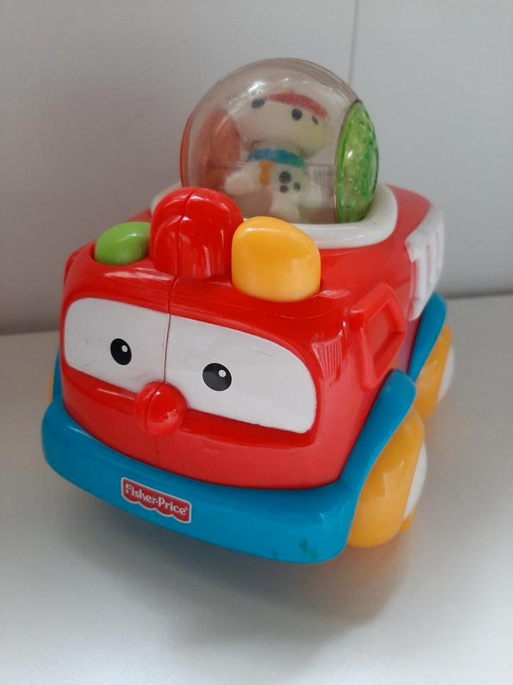 FisherPrice auto met balletje, Kinderen en Baby's, Speelgoed | Fisher-Price, Gebruikt, Auto of Voertuig, Ophalen of Verzenden