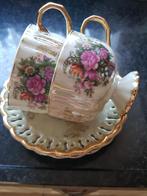 2 kop en schotels van versailles., Huis en Inrichting, Keuken | Servies, Ophalen of Verzenden, Zo goed als nieuw, Overige stijlen