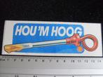 sticker shell logo hou 'm hoog olie peilen oil, Verzamelen, Verzenden, Zo goed als nieuw, Bedrijf of Vereniging